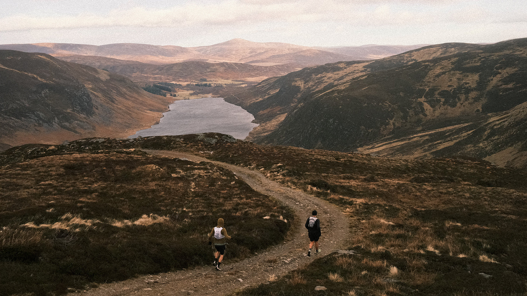 Trail Running in Glen Esk, Scotland