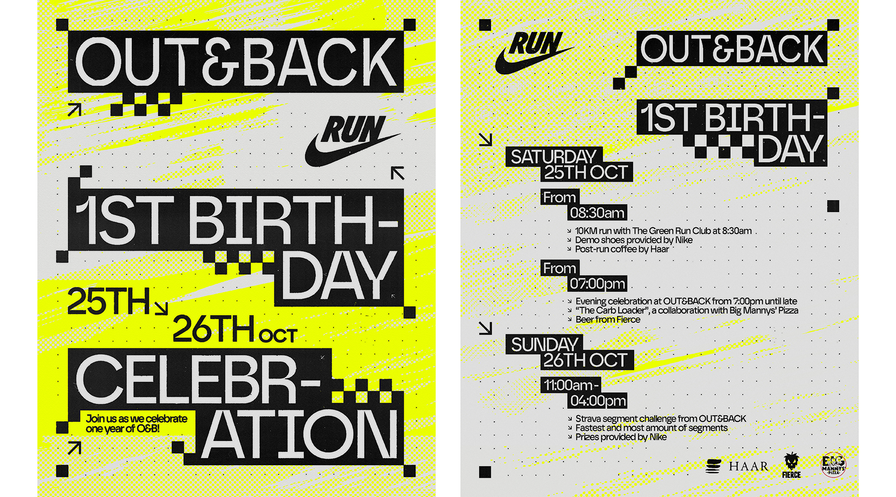 OUT&BACK TURNS ONE!