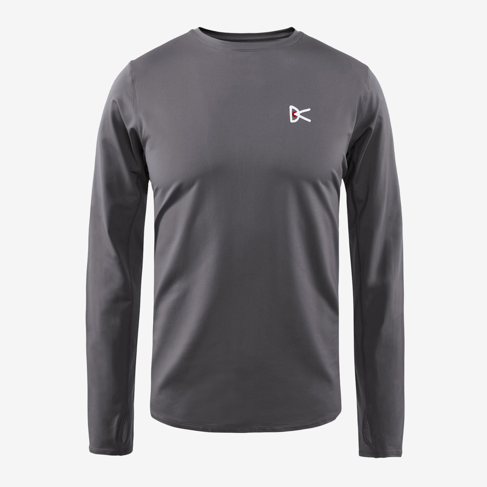 District Vision Lightweight Long Sleeve Running Tee – Carbon