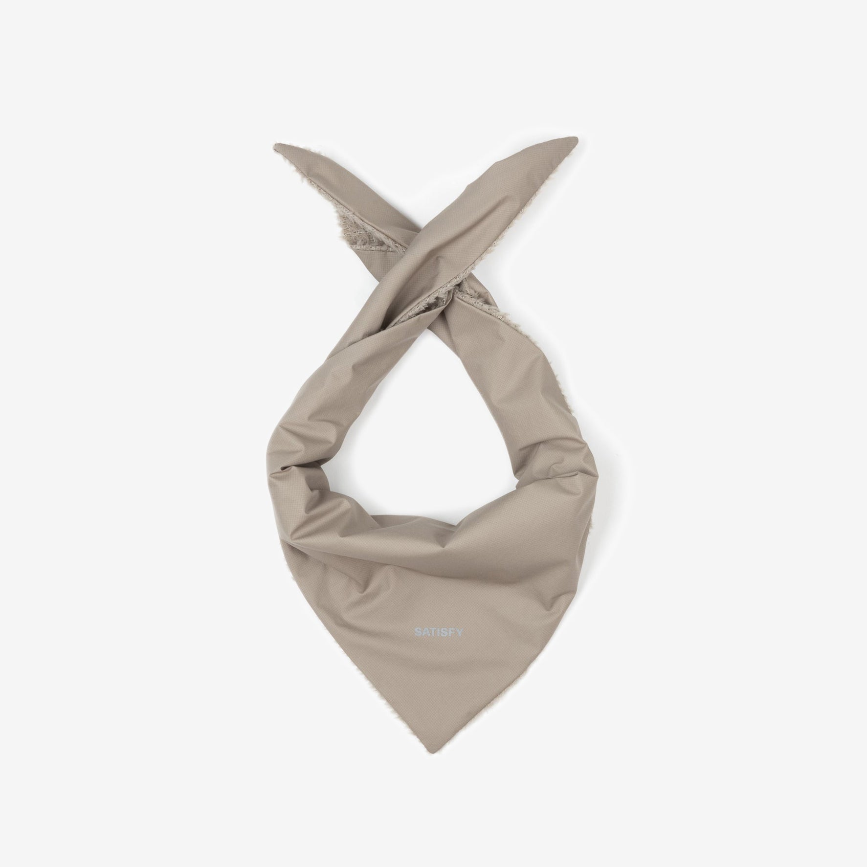 小物 Satisfy Running Ghost Fleece Bandana Satisfy Running Ghost Fleece AD Bandana Black | BSTN Store