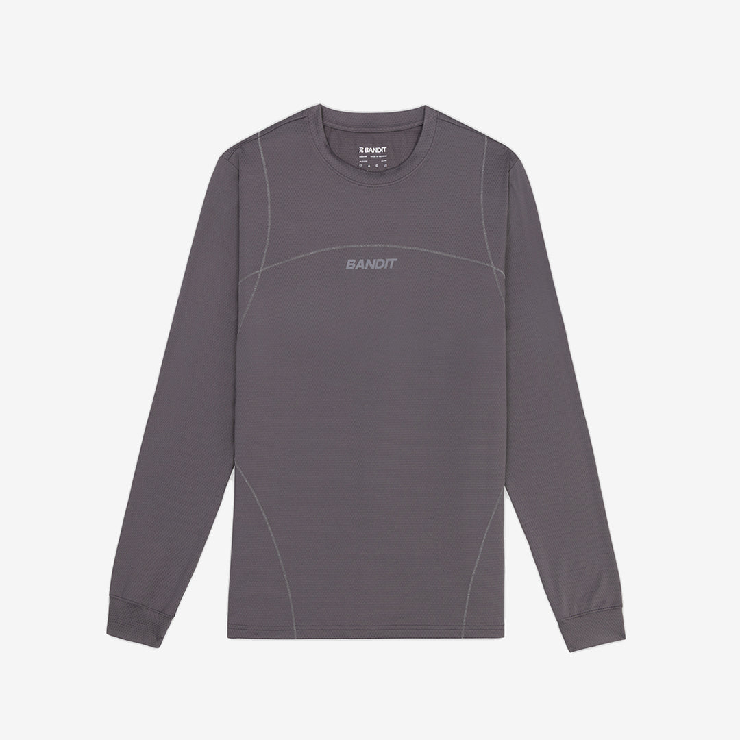 Bandit Micromesh™ Reflecto Long Sleeve Tee – Haze | Out & Back
