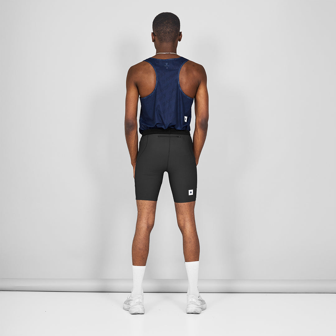 SAYSKY Combat+ Rib Short Tights 8” | Men's Running Tights | Out & Back